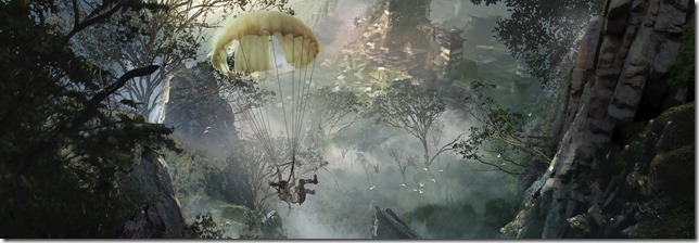 Tomb Raider: Parachute Descent