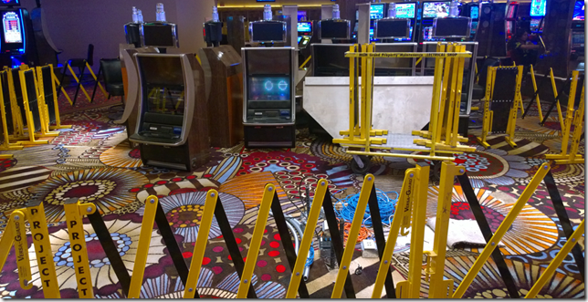 Repairing slot machines at MGM Grand