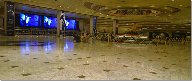 MGM Grand Empty Lobby