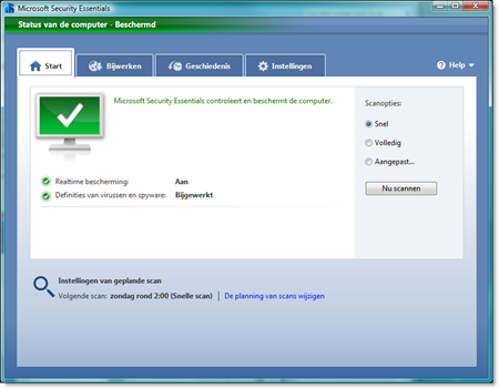 Startpagina MSE