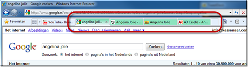 ie_tabblad groepen geopend