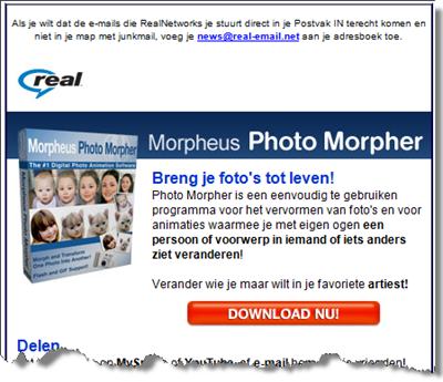 mailing Photo Morpher
